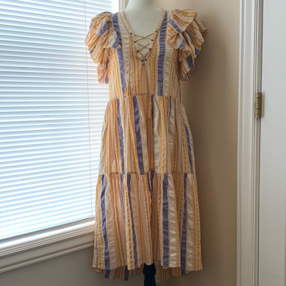 NWOT Ulla Johnson Summer Peasant Dress